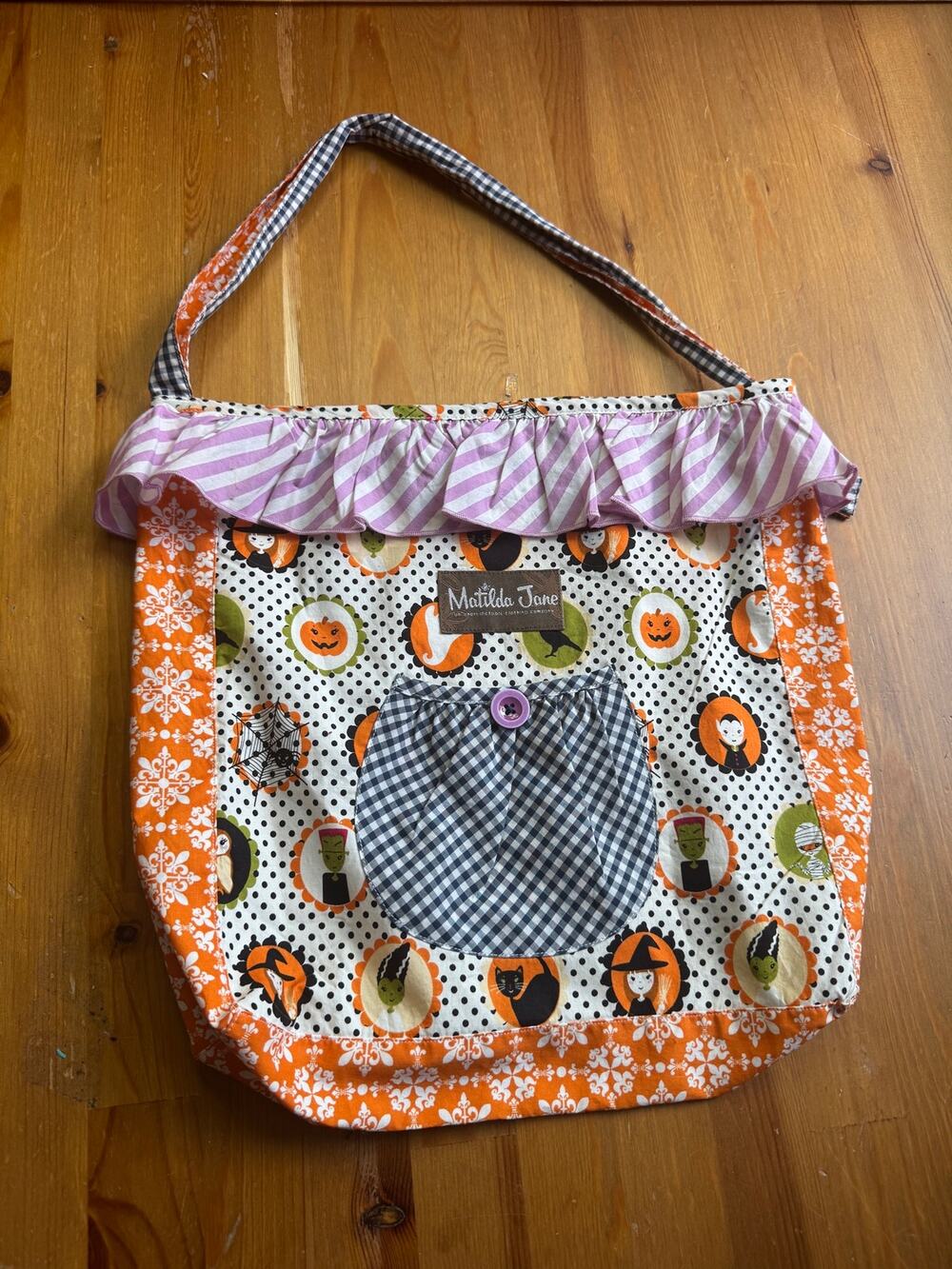 Matilda Jane Halloween Trick or Treat Bag Tote Purse